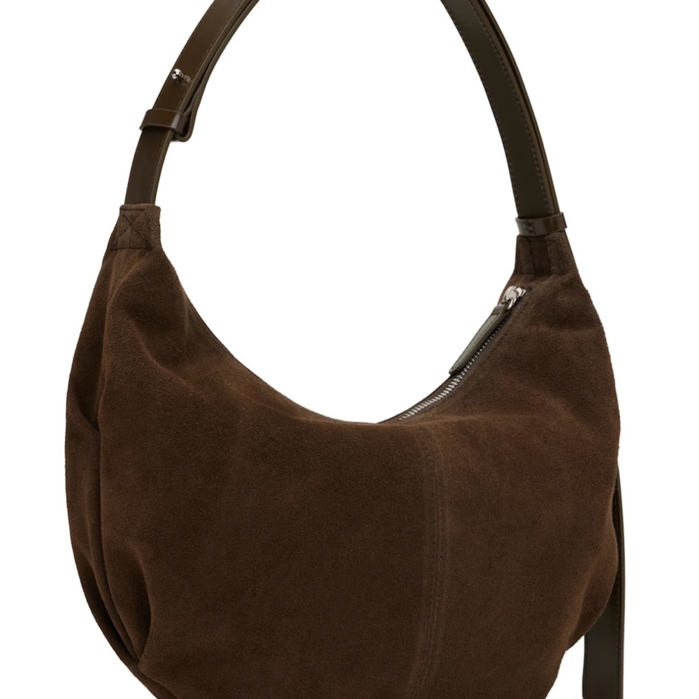 Nothing written Hobo Bag with Adjustable Strap